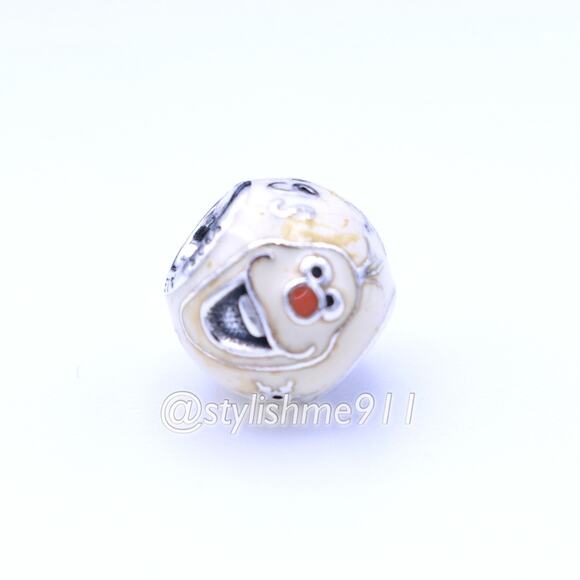 Authentic PANDORA Disney Olaf Charm - 791794ENMX - Picture 6 of 10